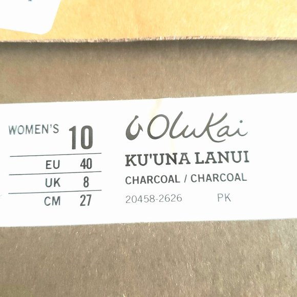 OLUKAI Ku'una Lanui Women's Slipper, Soft Velvet & Dual-Density PU Footbed - Picture 5 of 5